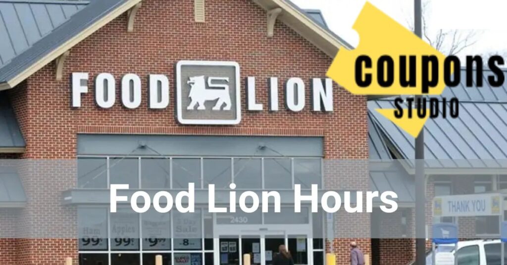 what time does food lion open